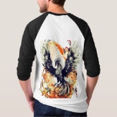 King of the Sky Eagle Swooping Design - T-Shirt (Rückseite)