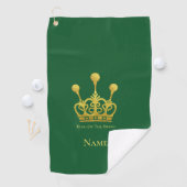 King of the Swing Golf Towel Golfhandtuch (Insitu)