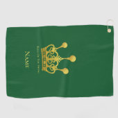 King of the Swing Golf Towel Golfhandtuch (Horizontal)