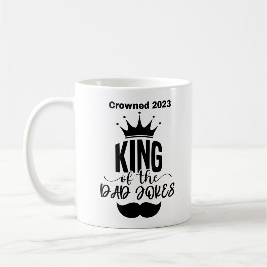 King of the Vater Jokes Classic Tasse (Links)