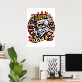 King of Vapes Poster (Heimbüro)