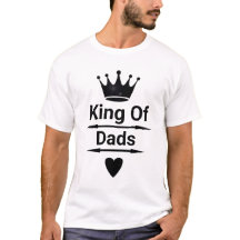 King of Vaters Graphic Vatertag Geschenk T - Shirt