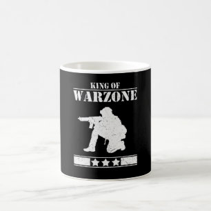 King of Warzone Gamer Gaming Kaffeetasse