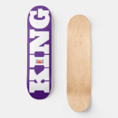 KING OFFIZIELL 8 1/4" Skateboarddecke Skateboard (Vorderseite)