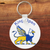 King Open Schlüsselanhänger (Vorderseite)