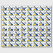 King Open Wrapping Paper Geschenkpapier (Flach)