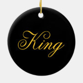 King Ornament (Hinten)