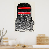 King Otter Poster (Küche)