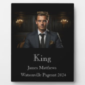 King Pageant Plaque Fotoplatte (Vorderseite)