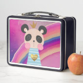 King Panda Metal Lunchbox (Beispiel)