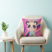 King Panda Throw Pillows Kissen (Stuhl )