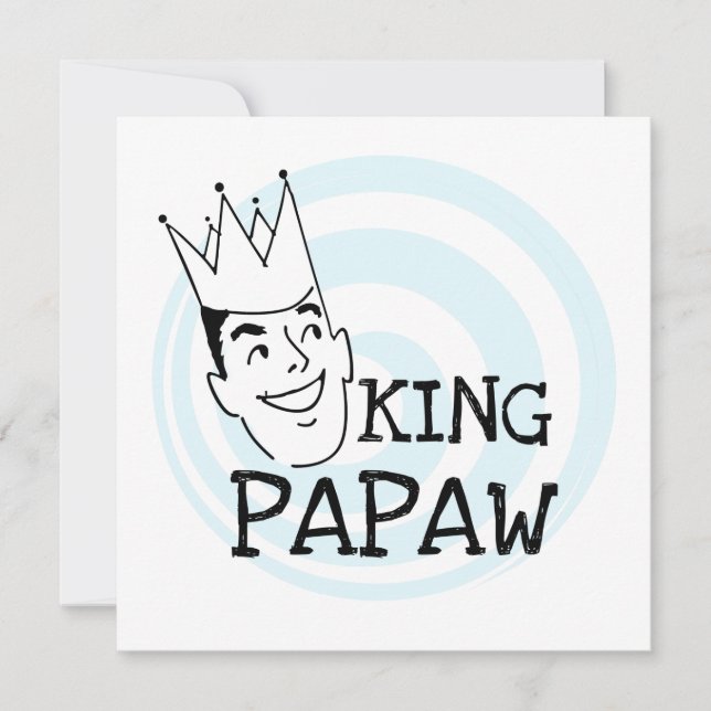King Papaw T - Shirt und Geschenke (Vorderseite)