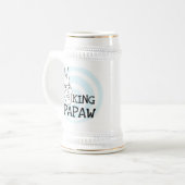 King Papaw T - Shirt und Geschenke Bierglas (Vorderseite Links)