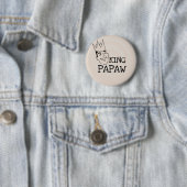 King Papaw T - Shirt und Geschenke Button (Beispiel)
