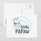 King Papaw T - Shirt und Geschenke Postkarte (Vorne/Hinten)