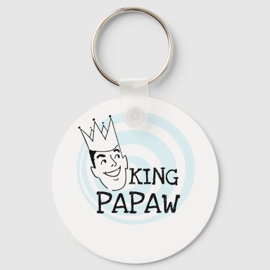 King Papaw T - Shirt und Geschenke Schlüsselanhänger (Vorderseite)