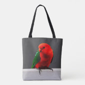 King Parrot Öko Friendly Tote Bag Tasche (Rückseite)