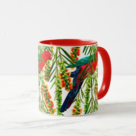 King Parrot Tasse (VorderseiteRechts)