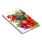 King Parrot Tropical Notebook Notizblock (Rechte Seite)