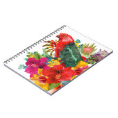 King Parrot Tropical Notebook Notizblock (Linke Seite)