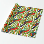King Parrot Wrapping Paper Geschenkpapier (Ungerollt)