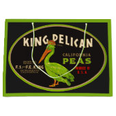 King Pelican California Große Geschenktüte (Vorderseite)