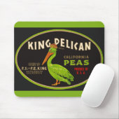 King Pelican California Mousepad (Mit Mouse)