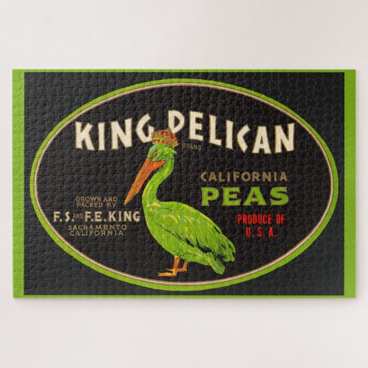 King Pelican California Puzzle (Horizontal)