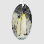 King Penguin - Acrylschmuck Ornament (Vorderseite)