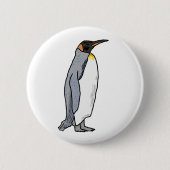 King Penguin Button (Vorderseite)