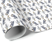 King Penguin Frenzy Wrapping Paper (Farbe auswähle Geschenkpapier (Rolleneckpunkt)