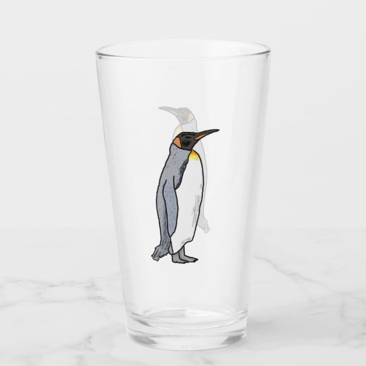 King Penguin Glas (Rückseite)