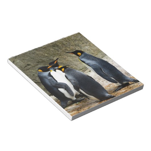 King Penguin Notizblock (angewinkelt)