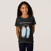 King Penguins "küssen" T-Shirt (Vorne ganz)