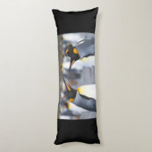 King Penguins Seitenschläferkissen (Rückseite (Vertikal))