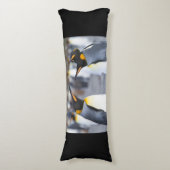 King Penguins Seitenschläferkissen (Vorderseite Vertikal)