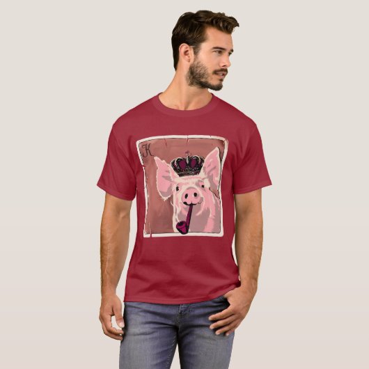 King Pig T - Shirt (Vorne ganz)