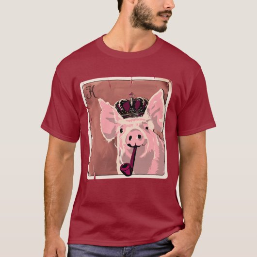 King Pig T - Shirt (Vorderseite)