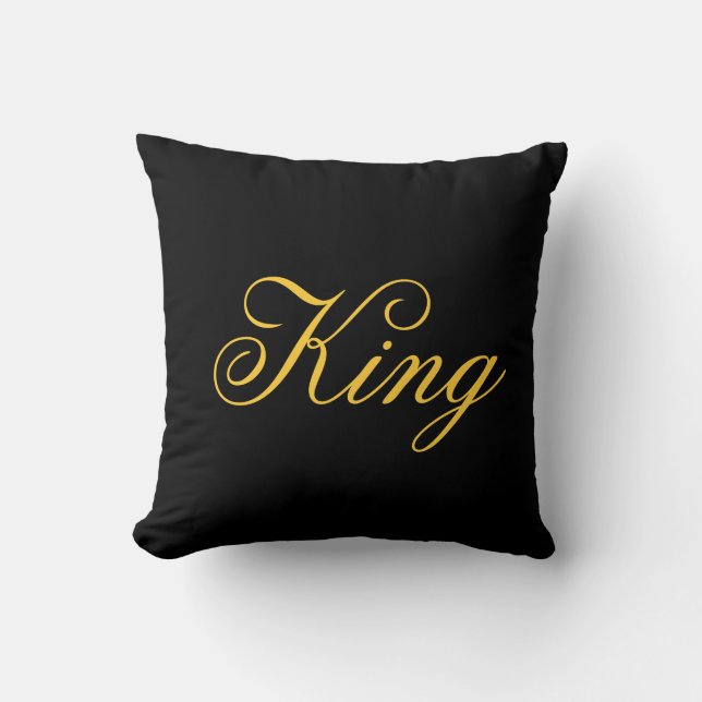 King Pillow Kissen (Vorderseite)