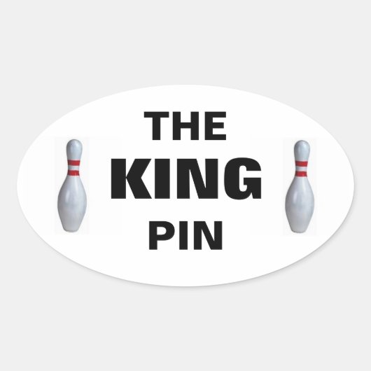 KING PIN Aufkleber (4) (Vorderseite)