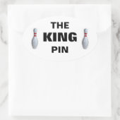 KING PIN Aufkleber (4) (Tasche)
