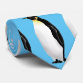 King Pinguin Krawatte (Gerollt)