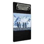 King Pinguine in Südgeorgien Mini Klemmbrett (Schrägansicht)