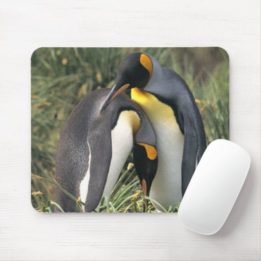 King Pinguine Lovers Mousepad (Mit Mouse)