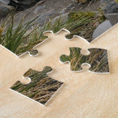 King Pinguine und Gebirge in Südgeorgien Puzzle (Seite)