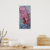 KING PINK POSTER (Küche)