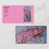 KING PINK VISITENKARTE (Vorne/Hinten)