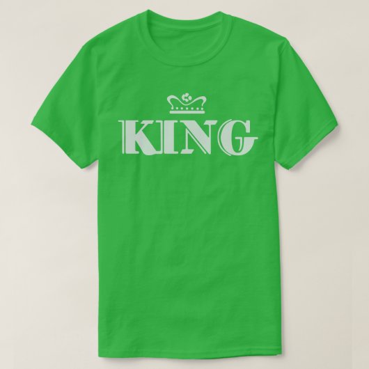 King Platten T-Shirt (Design vorne)