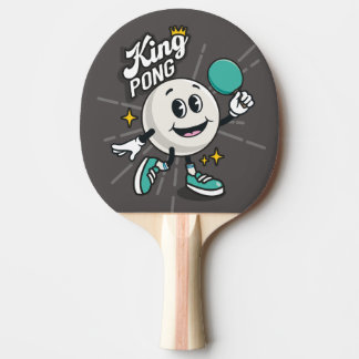 King Pong Tischtennis Paddle Schläger