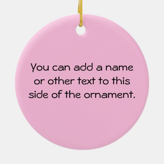 King Poppa T - Shirt und Geschenke Keramik Ornament (Hinten)